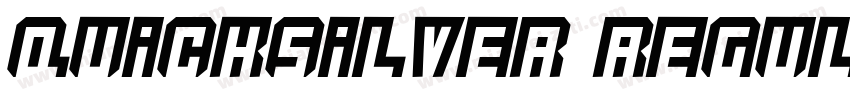 Quicksilver Regular字体转换
